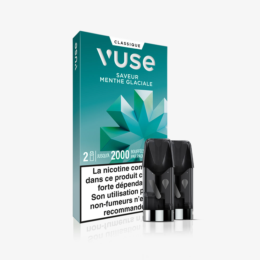 Recharge Gamme Classique Saveur Menthe Glaciale