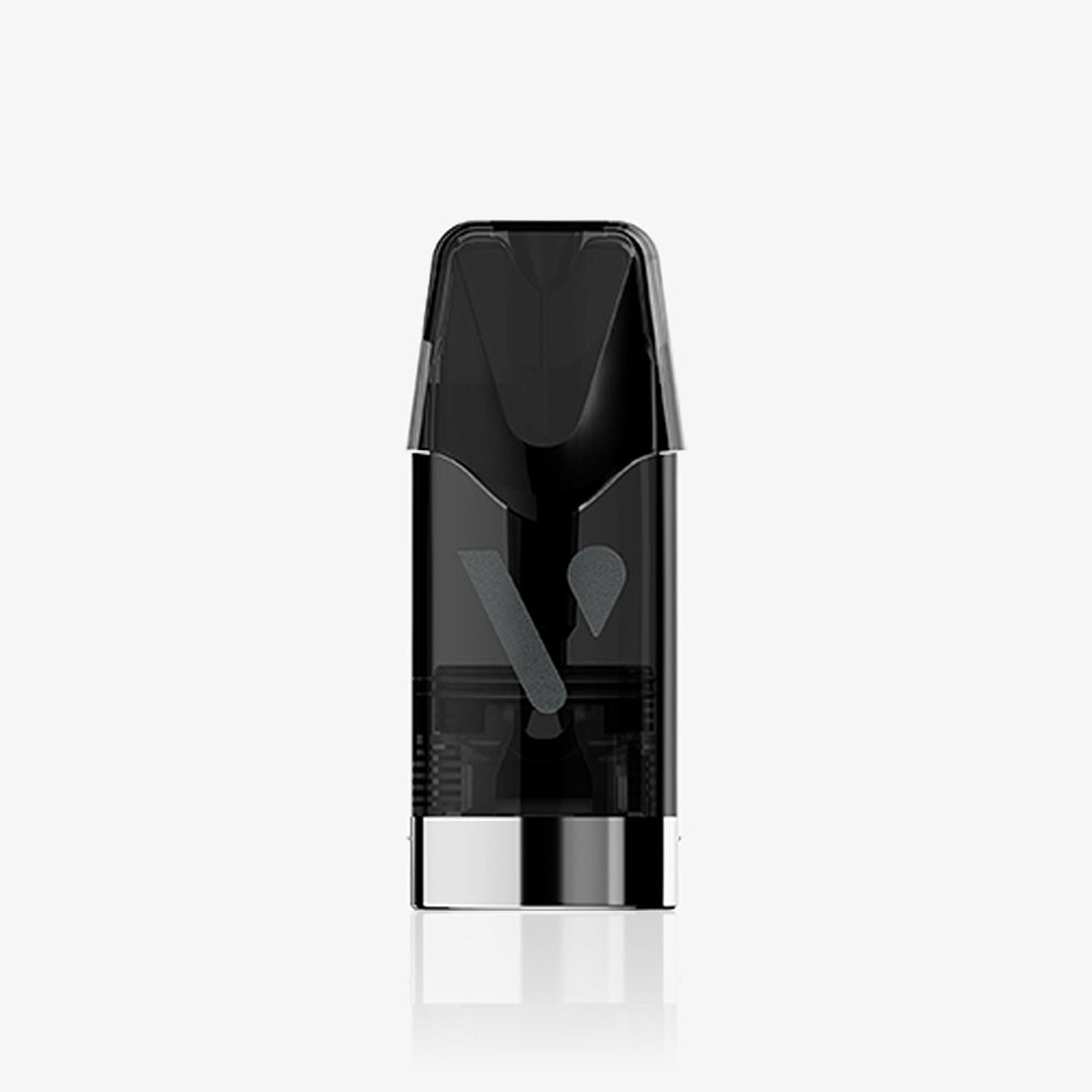 The 1 Pod Saveur Framboise is a black and transparent refillable vape cartridge with a shiny silver base, shown upright against a plain white background.