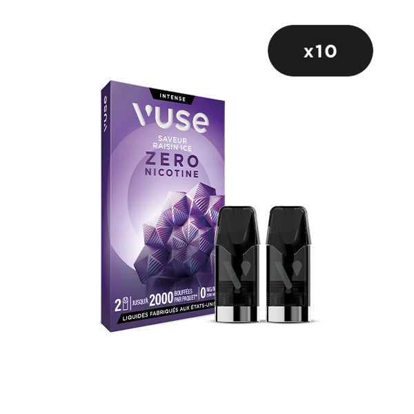 Vuse epod saveur raisin ice 2000 x10
